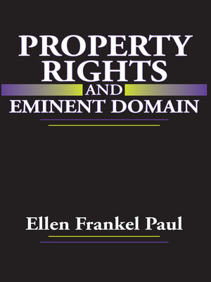 cover image of Property Rights and Eminent Domain